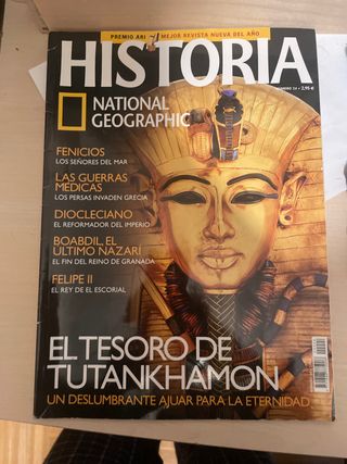 Revista tutankamon national geographic