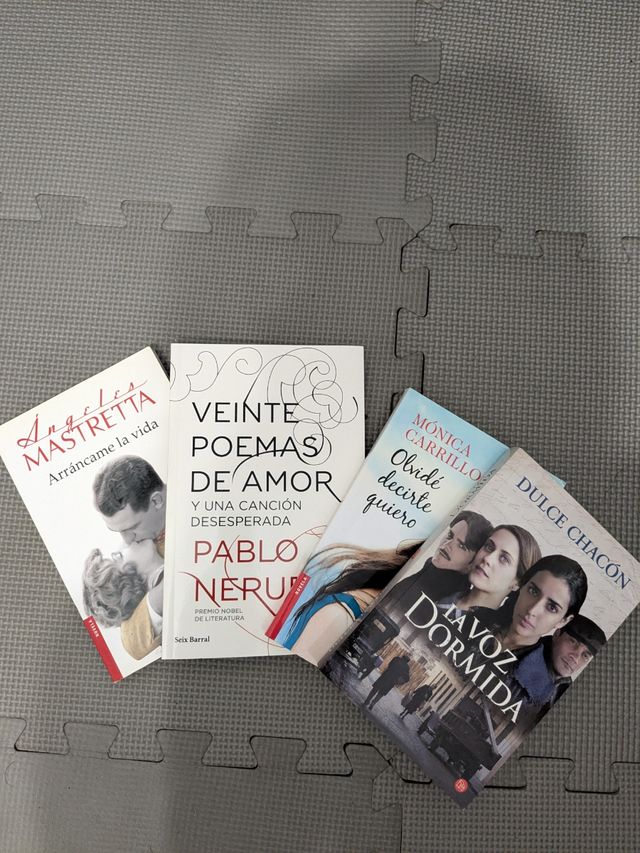 Lote de libros literatura hispanoamericana