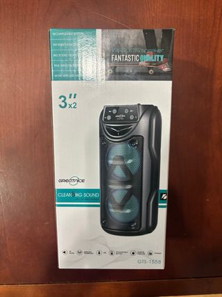 Altavoz Inalámbrico Portátil Gts1558 Greatnice