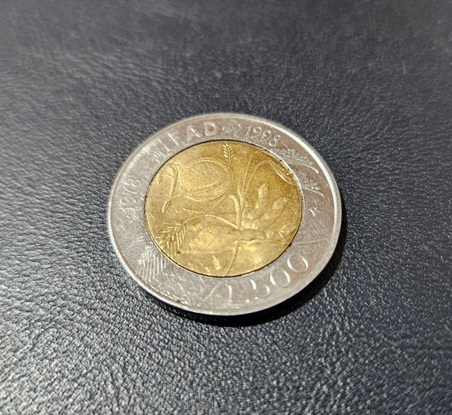 500 liras IFAD 1978-1998