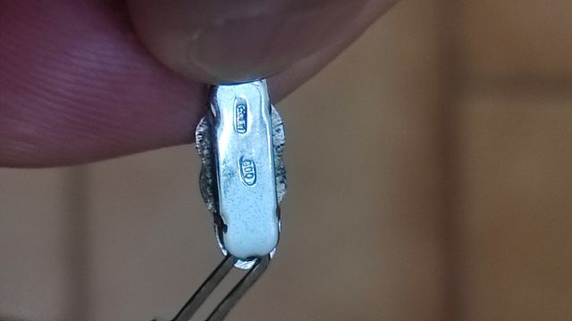 Collier perle argento