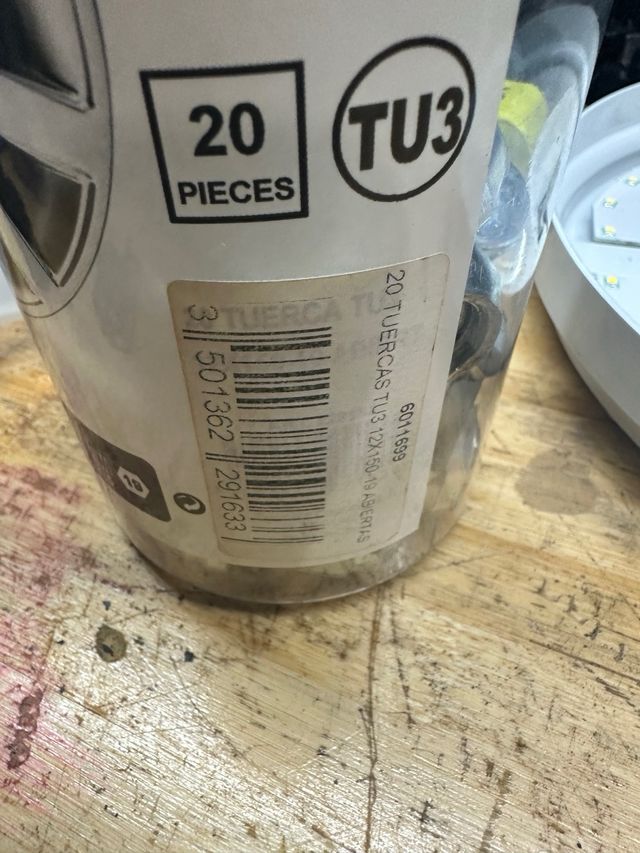 Tuerca conica 12x150