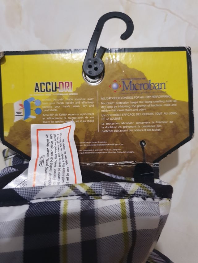 Guantes esqui nuevos talla 7 y 8 Kombi