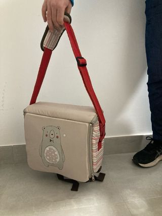 Trona de viaje mochila
