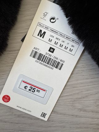 Bufanda nueva diseño bonito Zara