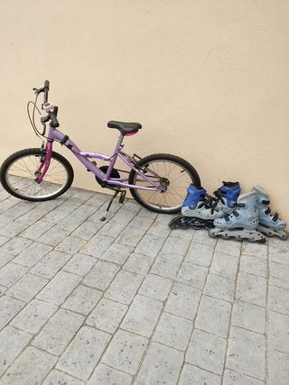 Bicicleta y patines linea