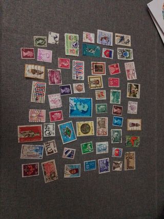 Lote 55 sellos Paises