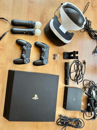 Completo: PS4 Pro 1TB Gafas VR y equipo completo
