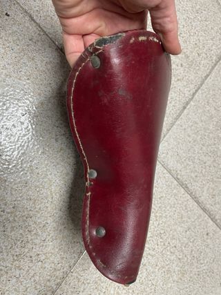 Sillín bicicleta cuero