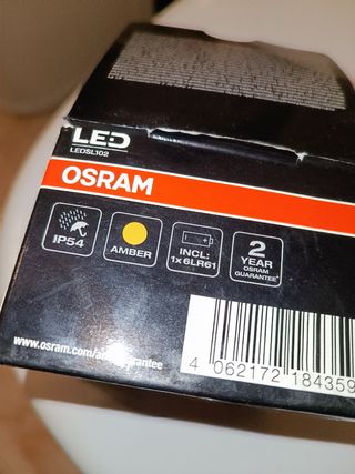 LUZ EMERGENCIA OSRAM NO HOMOLOGADA