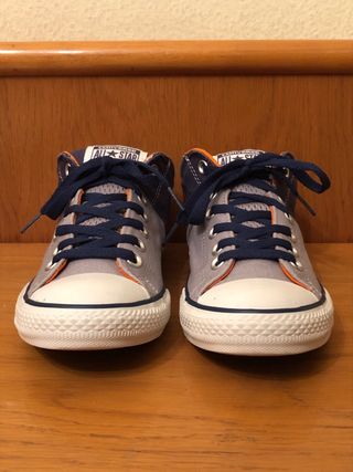 CONVERSE  Zapatillas altas azul gris 37