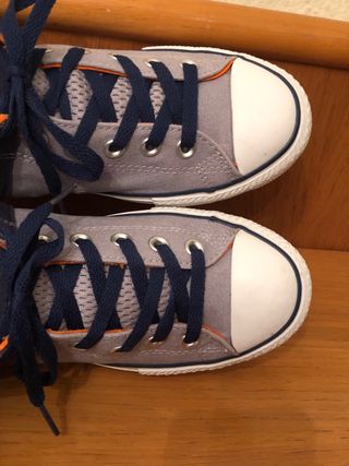 CONVERSE  Zapatillas altas azul gris 37