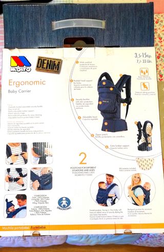 Mochila portabebés MOLTO