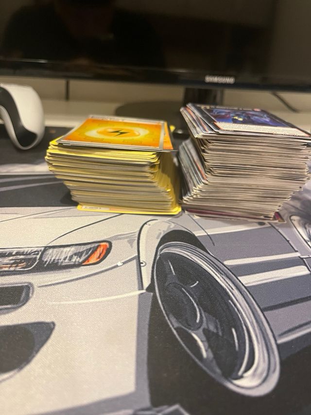 Lotto carte Pokémon e Yu Gi Oh