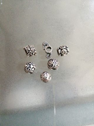 Lote Charms plata biagi