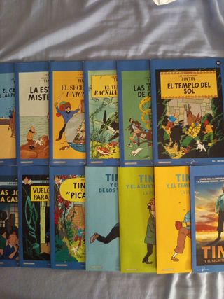 COLECCIÓN COMPLETÁ PELÍCULAS DE DVD TINTÍN.