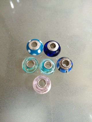 Lote Charms cristal biagi