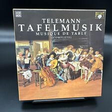 TELEMANN - Tafelmusik. Musique de Table (4 CD).