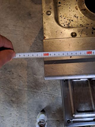 Cocina industrial a gas 6 fuegos