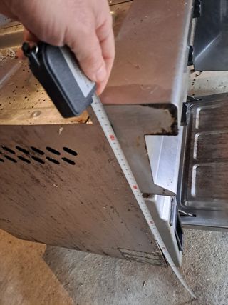 Cocina industrial a gas 6 fuegos