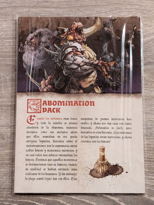 Zombicide black plague - Expansión abomination