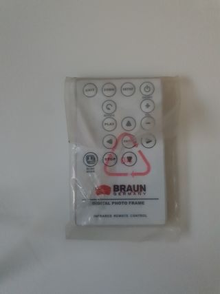 Marco de fotos digital 13" Braun