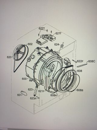 Electrolux  Anello ritenura e molla ritenuta