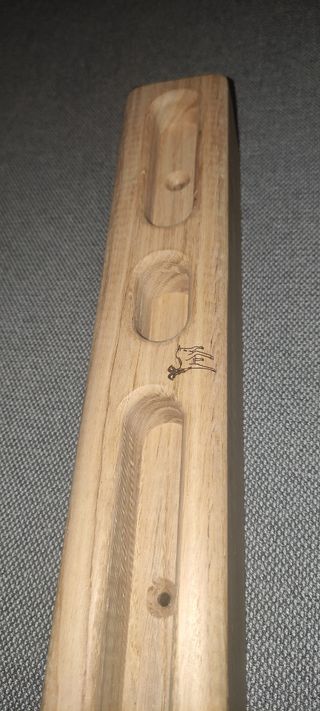 Trave di arrampicata in legno