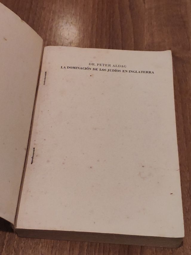 DR. Peter aldag la dominación de los judios 1941