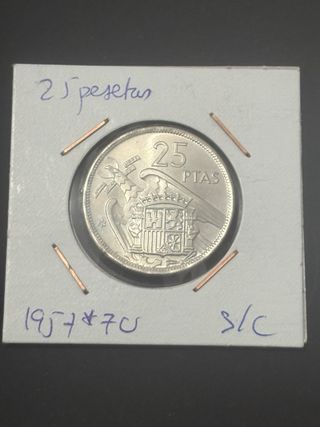 Monedas de 25 Peseta SC