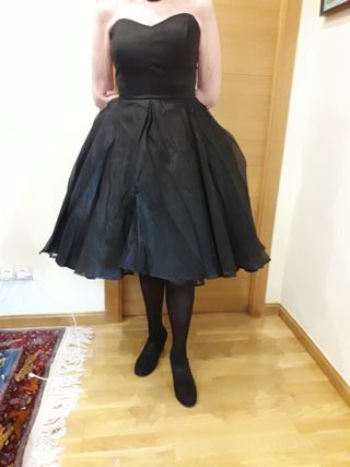 Vestido negro fiesta