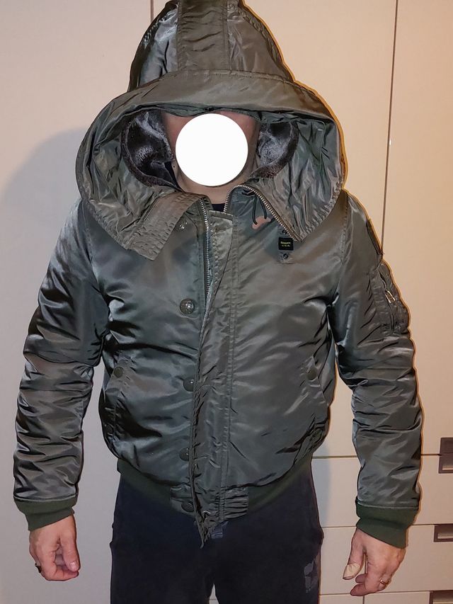 Blauer bomber verde XL come nuovo