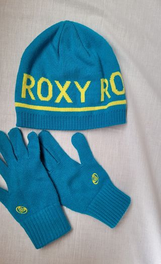 Guantes y gorro ROXY