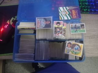Cromos antiguos 85-86, 84-85, 94-95 más.