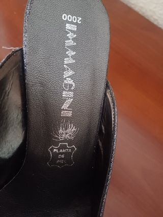 Zapato mule fiesta 37-38