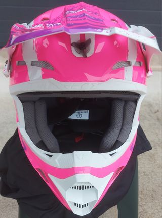 Capacete FLY RACING Rosa Motocross
