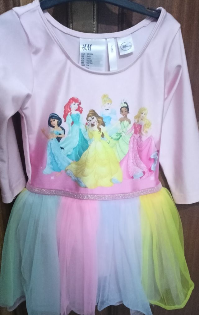 Vestido princesas niña H&M