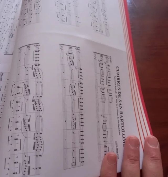 Partituras antología Abel Moreno