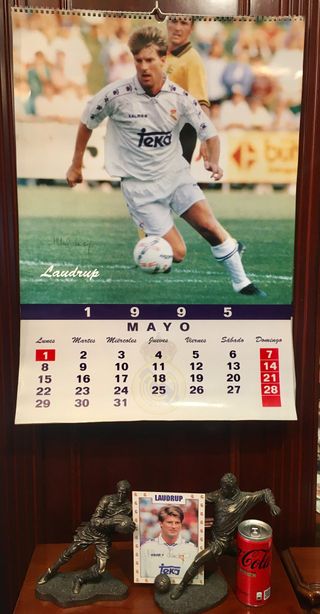 Calendario Real Madrid 1995 