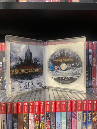 El señor de los anillos la guerra del norte PS3