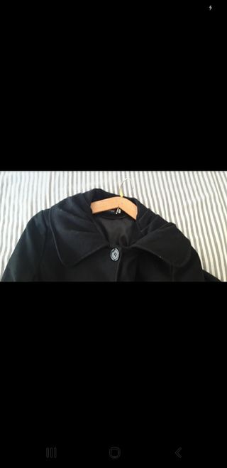 Cappottino corto nero