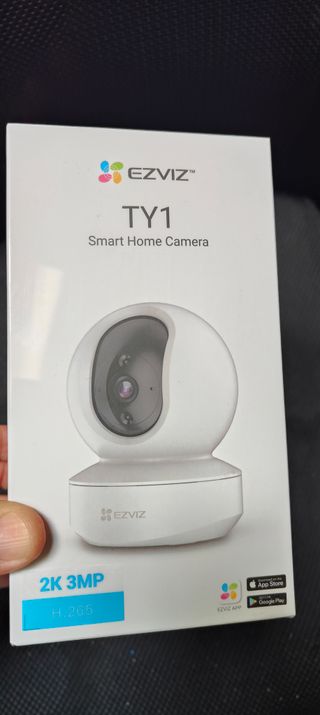 Câmera inteligente ezviz ty1 3 mpx nova e selada