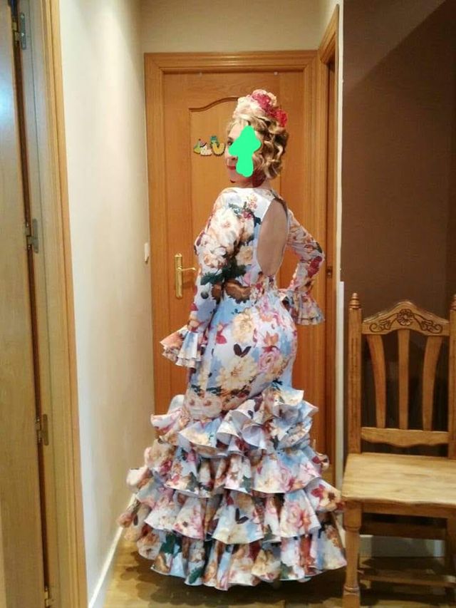 Traje de flamenca.gitana