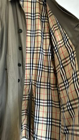 GABARDINA BURBERRY HOMBRE  52 L OVERSIZE  L