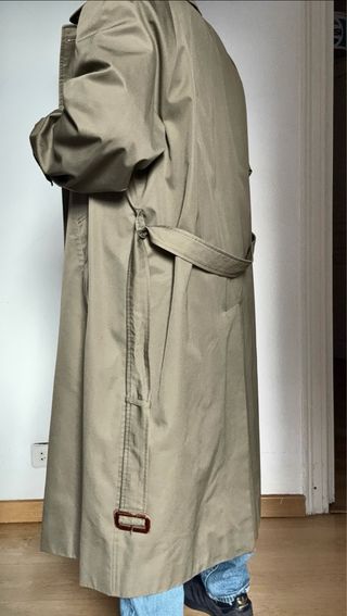 GABARDINA BURBERRY HOMBRE  52 L OVERSIZE  L