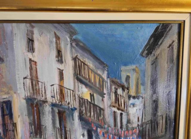 AGUSTIN RIO NAVARRO OLEO SOBRE TELA ATRACCIONES