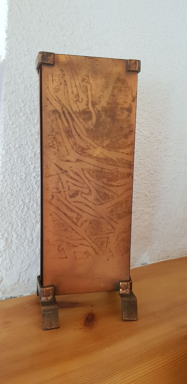 Portacerillas para chimenea