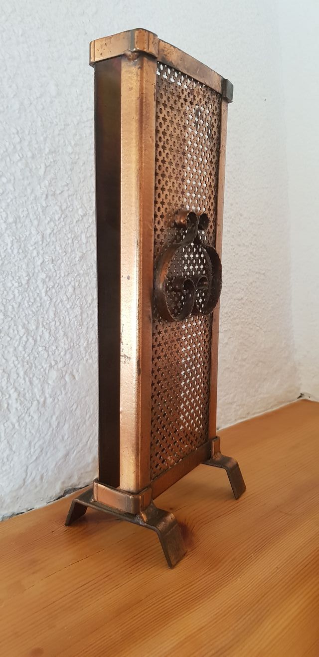 Portacerillas para chimenea