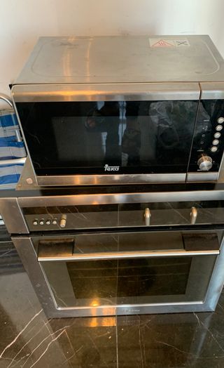 Horno balay y microonda teka
