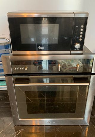Horno balay y microonda teka